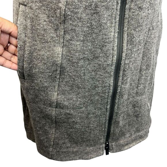 Toad & Co Brown Arriva Long Outbound Travel Vest Size S Wool Blend Zip - Picture 8 of 15